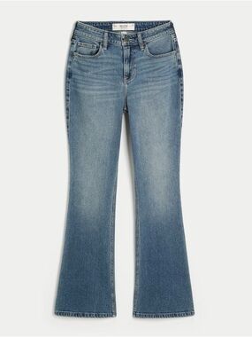 Hollister Curvy High-Rise Dark Wash Bootcut Jeans